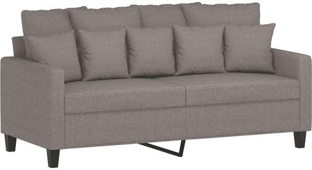VidaXL Sofa 2 Osobowa Kolor Taupe 140 Cm Tapicerowana Tkaniną 1191194 - zdjęcie 4