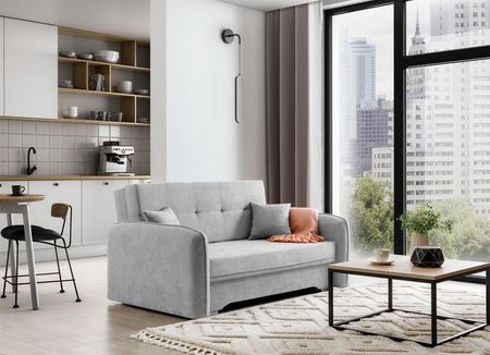 Eltap Sofa Rozkładana Z Funkcją Spania Laine Jasnoszara 105460 - zdjęcie 2