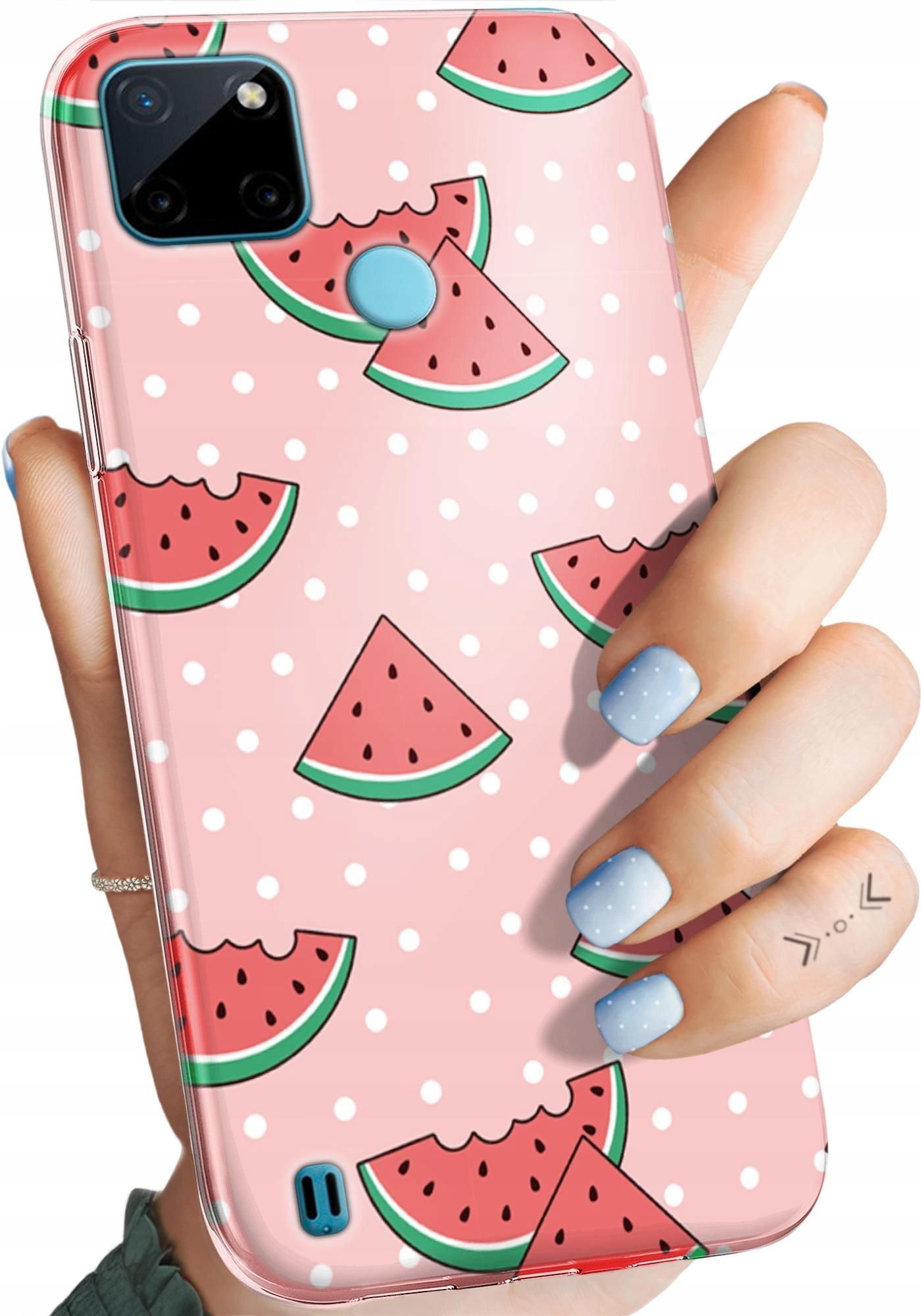 Hello Case Etui Do Realme C21Y C25Y Wzory Arbuz Z Arbuzem Melon