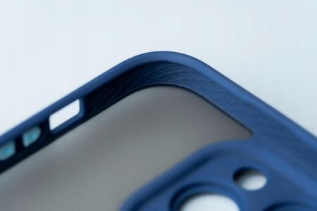 Bizon Etui Case Hybrid Ring Do Oppo A58 4G Granatowe - zdjęcie 2
