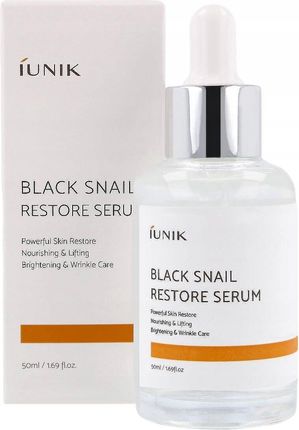 Iunik Black Snail Restore Serum Do Twarzy 50ml - zdjęcie 2