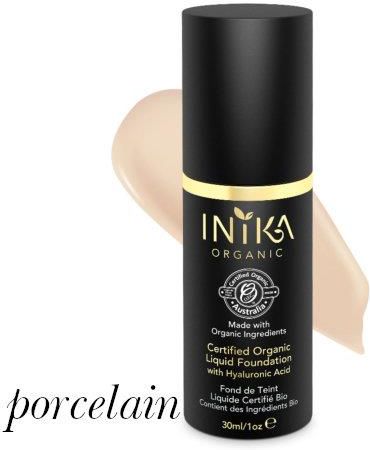 Inika Podkład W Płynie Z Kwasem Hialuronowym Porcelain 30Ml Opinie i