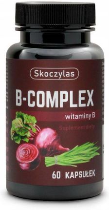 Skoczylas B-Complex Kompleks Witamin B Burak Jęczmień 2x60kaps - zdjęcie 2