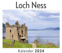 Loch Ness Wandkalender 2024 Kalender DIN A4 Quer Monatskalender Im