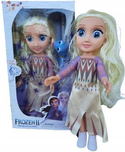 Lalka Jakks Pacific Lalka Elsa Olaf Frozen Kraina Lodu Świeci Śpiewa