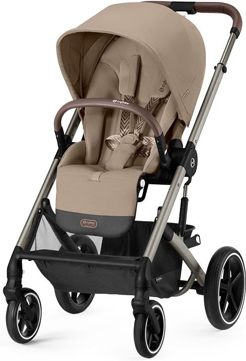 Wózek CYBEX BALIOS S LUX 2 0 WÓZEK SPACEROWY STELAŻ TAUPE ALMOND BEIGE