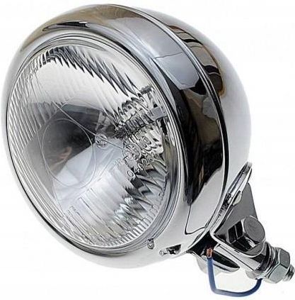 Części motocyklowe Motrix Reflektor Lightbar Lampa Przod 4 5 Cala Chrom