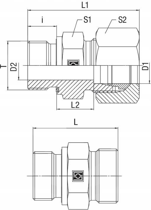 Granit Złącze Hydrauliczne Złączka M18 M22 Z Oringiem Ceny i opinie