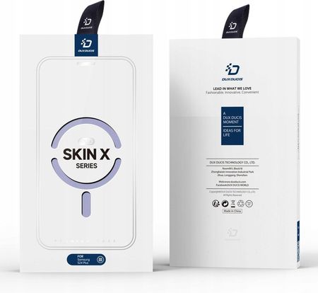 Dux Ducis Etui Skin X Pro Do Samsung Galaxy S24 Plus Fioletowe - zdjęcie 3