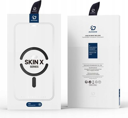 Dux Ducis Etui Skin X Pro Do Samsung Galaxy S24 Czarne - zdjęcie 3