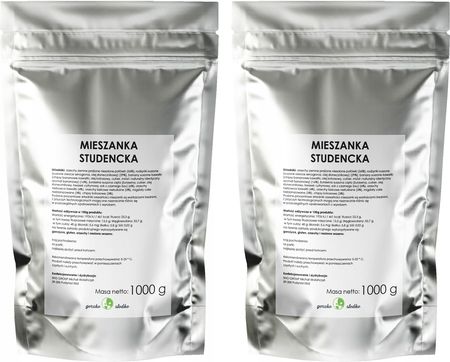 Gorzkoislodko Mieszanka Studencka Mix Orzechowo Bakaliowy Zestaw 2x1kg - zdjęcie 3