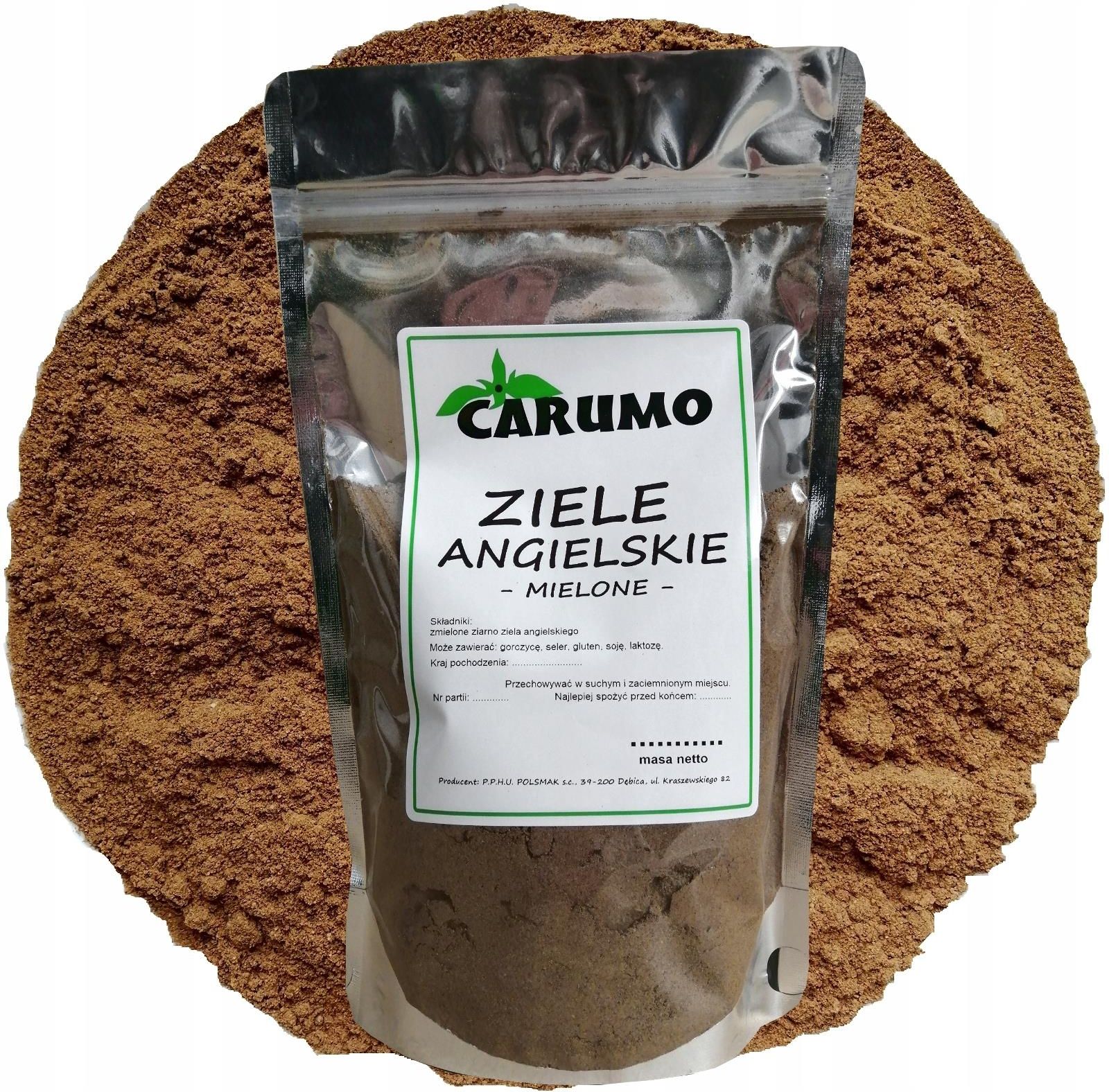 Carumo Ziele Angielskie Mielone 250g Ceny I Opinie Ceneo Pl