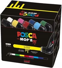 Zdjęcie Zestaw Marker Mop'R Pcm -22 Do Street-Artu Grafiti 3-19 mm Mix 8 szt.uk Posca - Sosnowiec