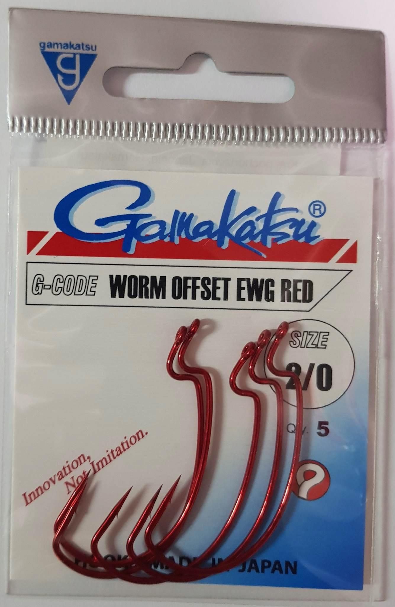 Gamakatsu Haczyki Worm Offset Ewg Nr Czerwony Ceny I Opinie