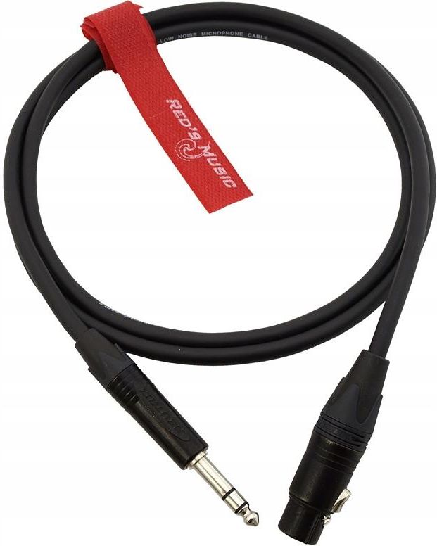 Kabel Studio Red S Xlr F Jack Stereo Neutrik 0 5m Ceny I Opinie