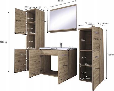 Barto-Design Nowoczesne Meble Łazienkowe Malo Bodega - zdjęcie 4