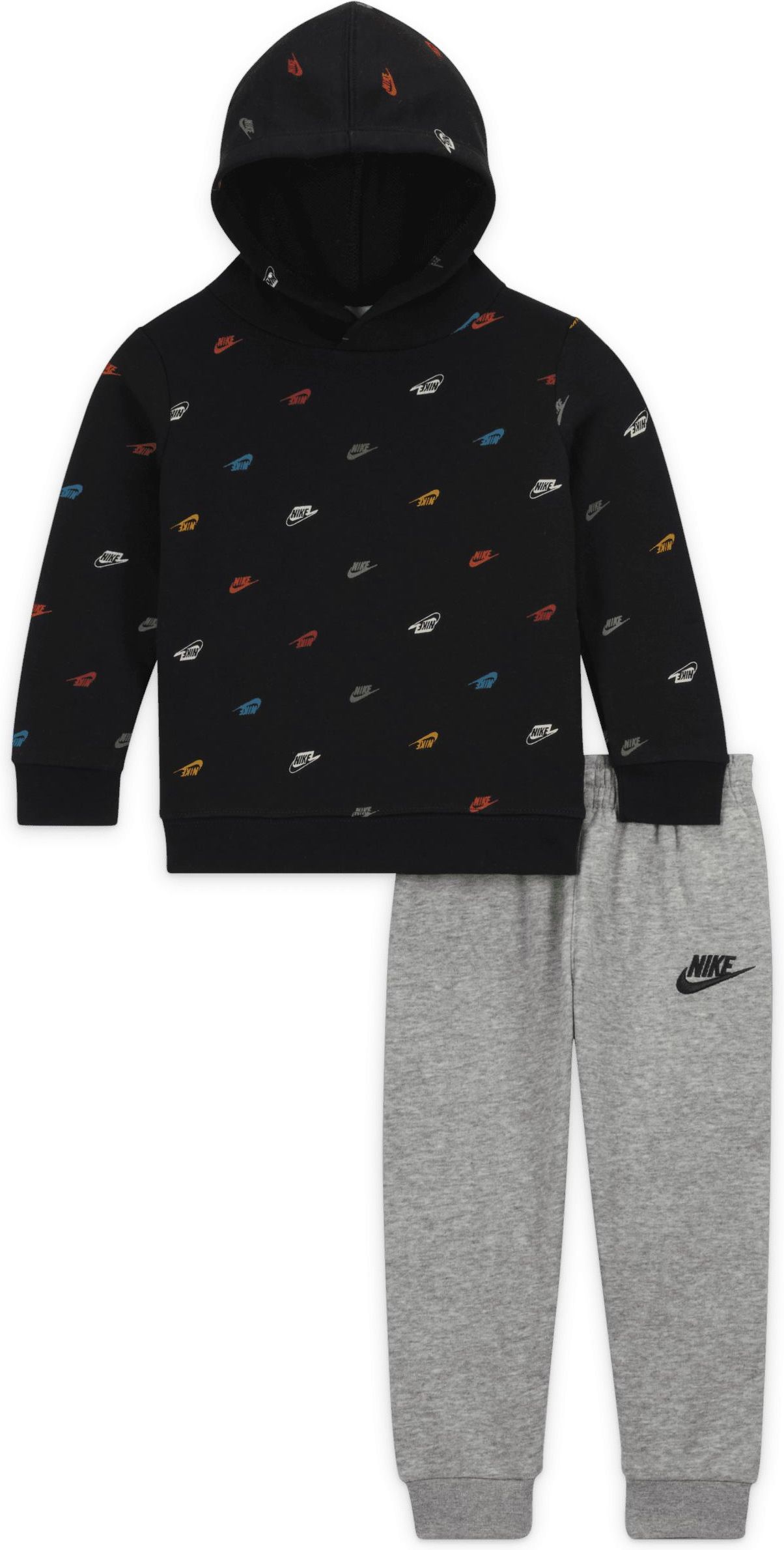 Dwuczęściowy zestaw z bluzą z kapturem dla niemowląt Nike Sportswear