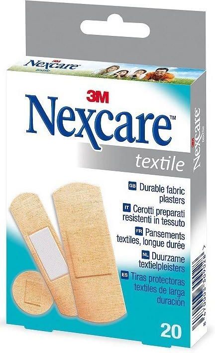 3M Plastry Na Modzele Nexcare Textile Strips Adhesive Assortment 7 6 X