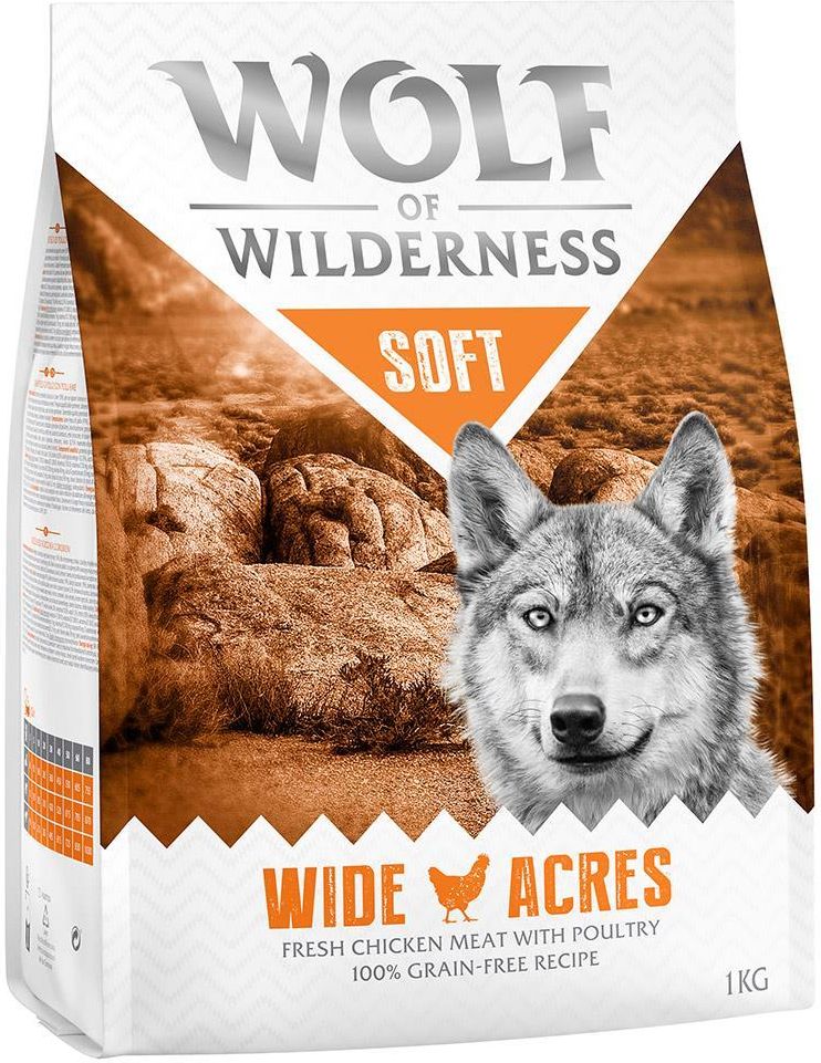 Karma Wolf Of Wilderness Karma Sucha Dla Psa Soft Wide Acres Kurczak