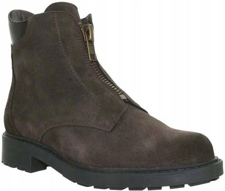 Botki damskie Clarks Orinoco2 Zip brązowe skórzane na zamek 36 - zdjęcie 2