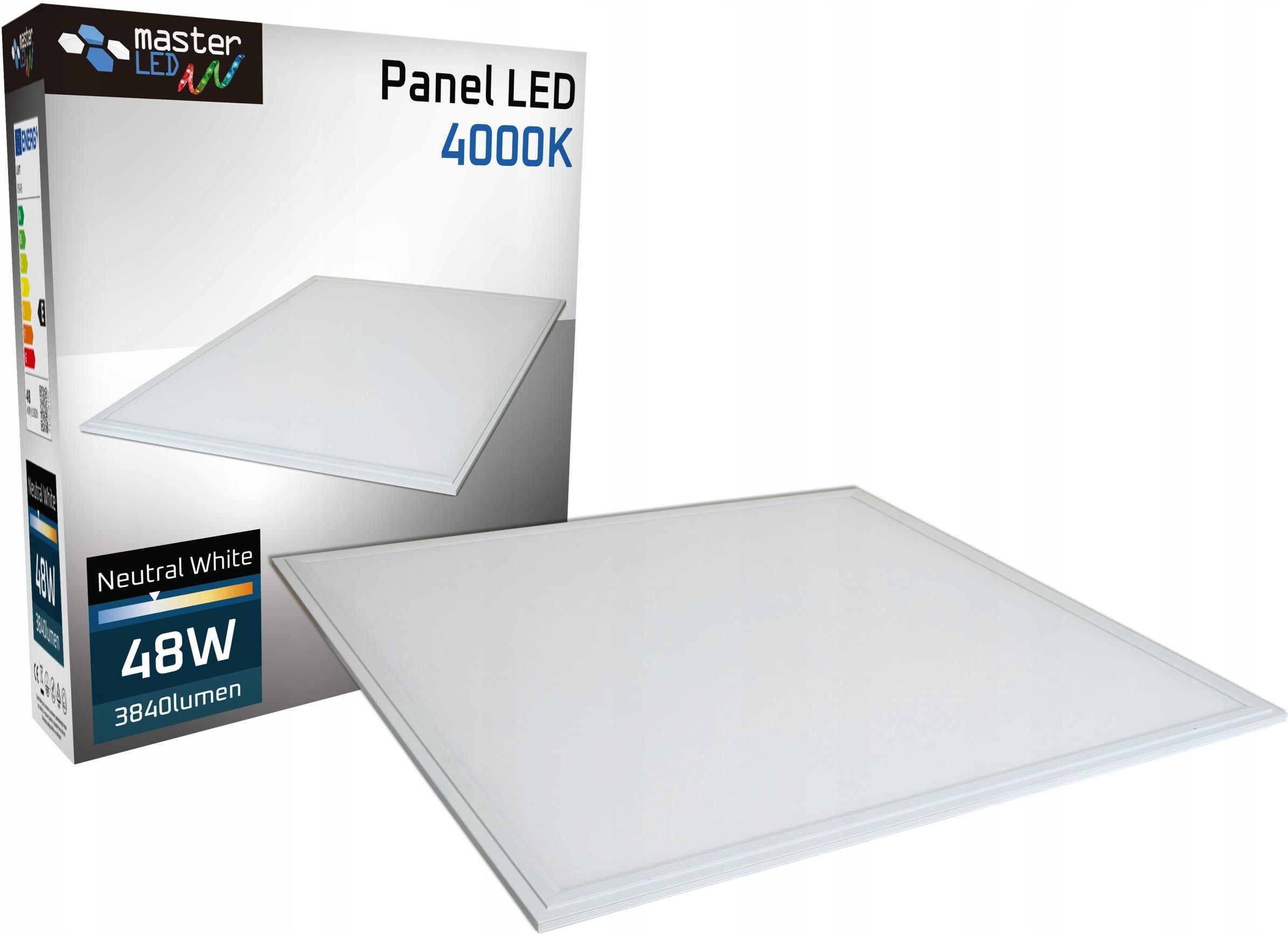 Panel Led 48W Kaseton Lampa Plafon 60x60 595x595mm Opinie I