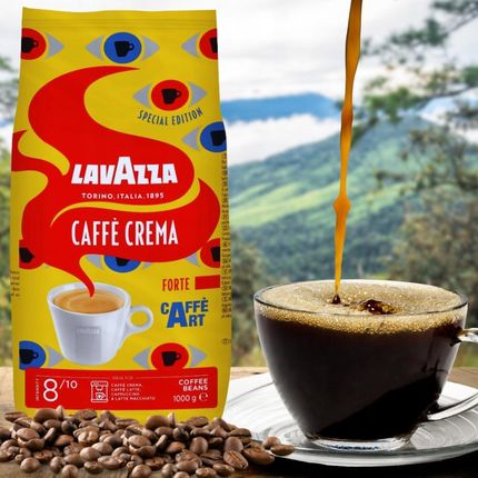 Lavazza Caffe Crema Forte CAFFE ART 1kg - zdjęcie 3
