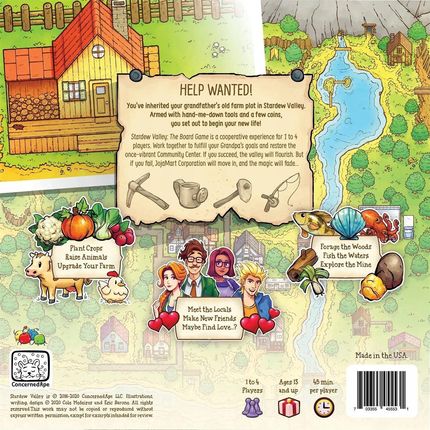 Concerned Ape Stardew Valley Board Game (EN) - zdjęcie 2