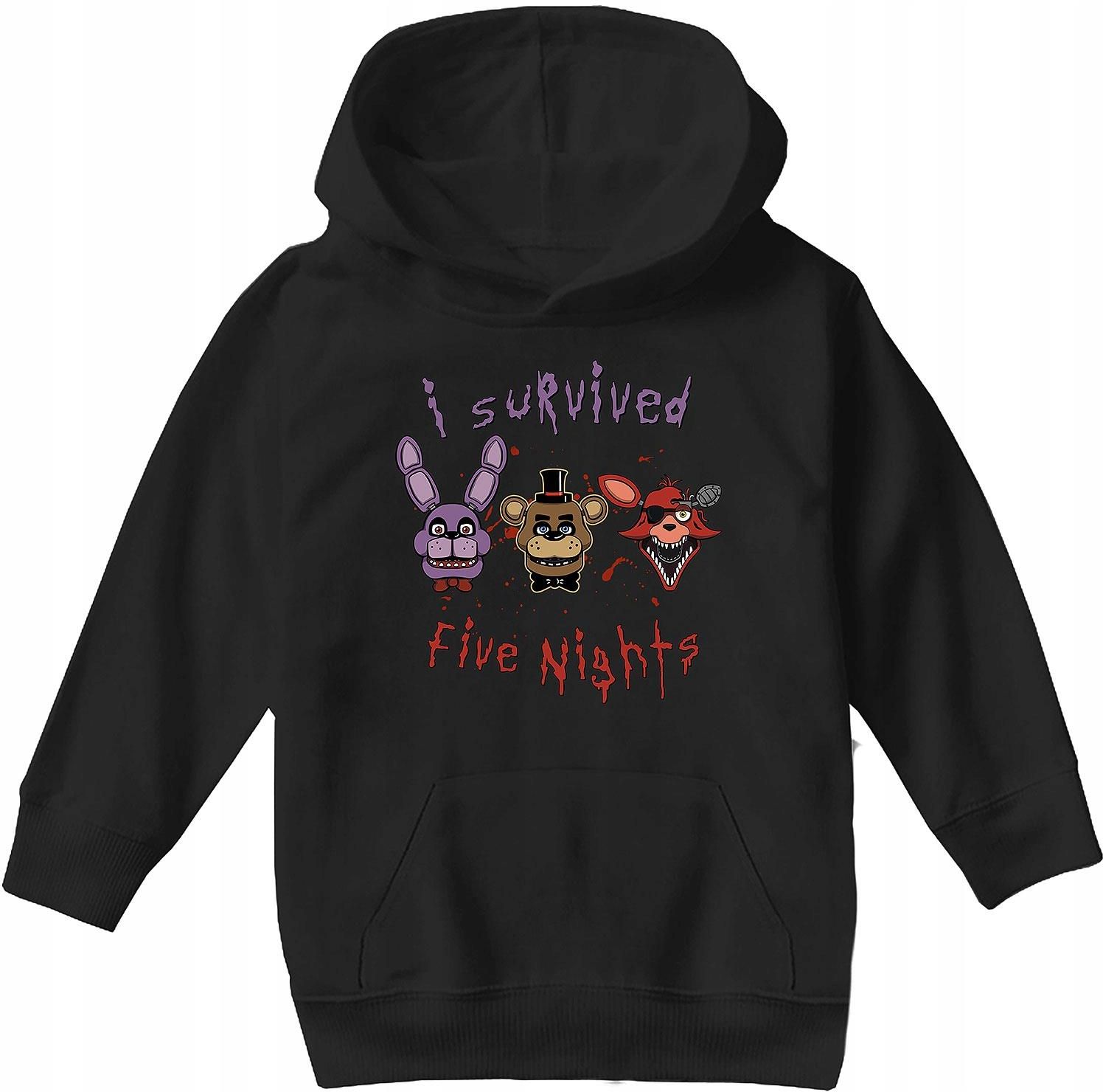 Bluza Z Kapturem Dziecięca Dla Dzieci Five Nights At Freddy s 152