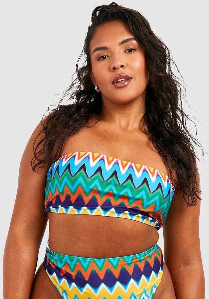 Opaska Print 08H NE7 52 Boohoo Góra Od Bikini Ceny i opinie Ceneo pl