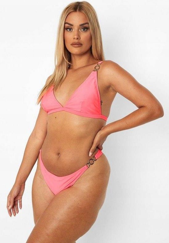 Boohoo różowe bikini z ozdobnymi detalami 44 Ceny i opinie Ceneo pl