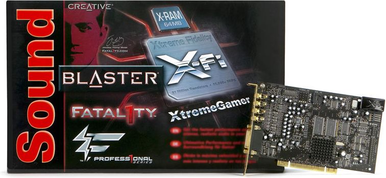 Karta Muzyczna Creative Sound Blaster X Fi Titanium Fatality Pro