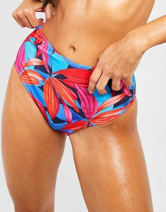 Tropical Print Tpj NE7 XL Boohoo Dół Od Bikini Ceny i opinie Ceneo pl