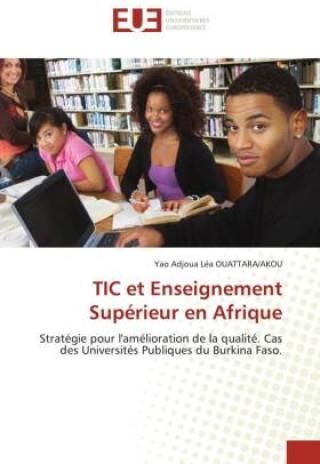 TIC et Enseignement Supérieur en Afrique Literatura obcojęzyczna