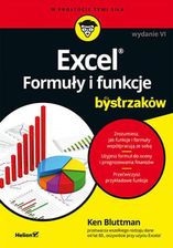 Zdjęcie Excel. Formuły i funkcje dla bystrzaków. mobi,epub,pdf Ken Bluttman - ebook - najszybsza wysyłka! - Rabka-Zdrój