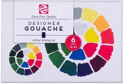 Zdjęcie Royal Talens Farby Designer Gouache Zestaw 6X16Ml - Ozorków