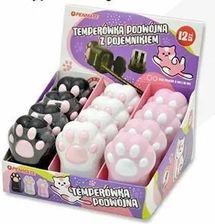 Zdjęcie Penmate Temperówka Podwójna Kocia Łapka 12Szt - Świdnik
