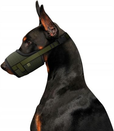 Waudog Taktyczny Kaganiec Dla Psa Służbowego Z Siatki Niezawodny Khaki Rozmiar M 1647259402 - zdjęcie 3
