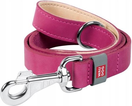 Waudog Classic Smycz Dla Psa Ze Skóry Różowa L 1645966882 - zdjęcie 4