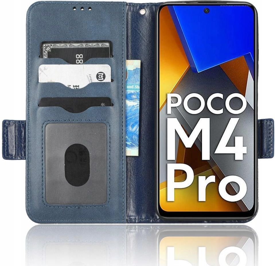 Sprawa Dla Xiaomi Poco M4 Pro 4G Portfel Stojak Do Oglądania Osłona Z 3