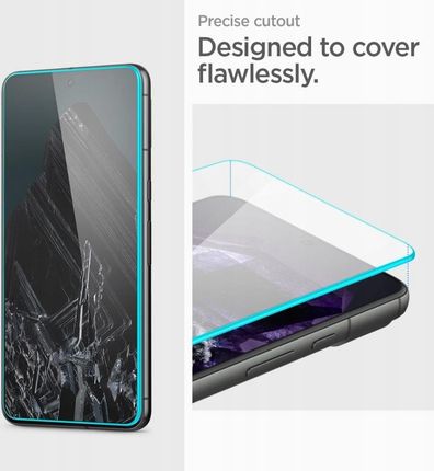 Spigen 2X Premium Szkło Hartowane Alm Glas Tr 2 Pack Google Pixel 8 Pro - zdjęcie 2