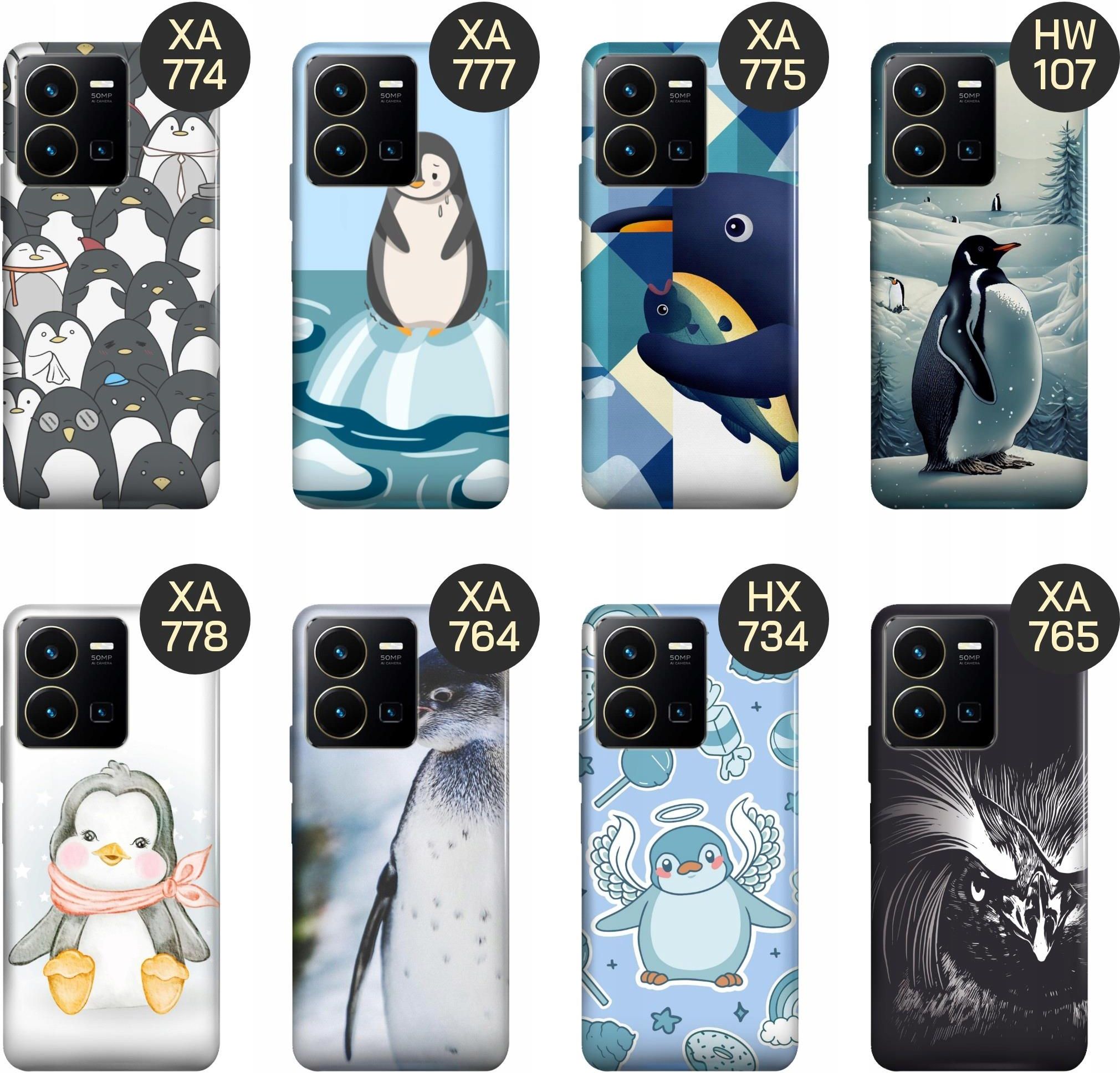 Hello Case Etui Do Vivo Y35 4G Pingwinek Pingwin Happy Feet Obudowa