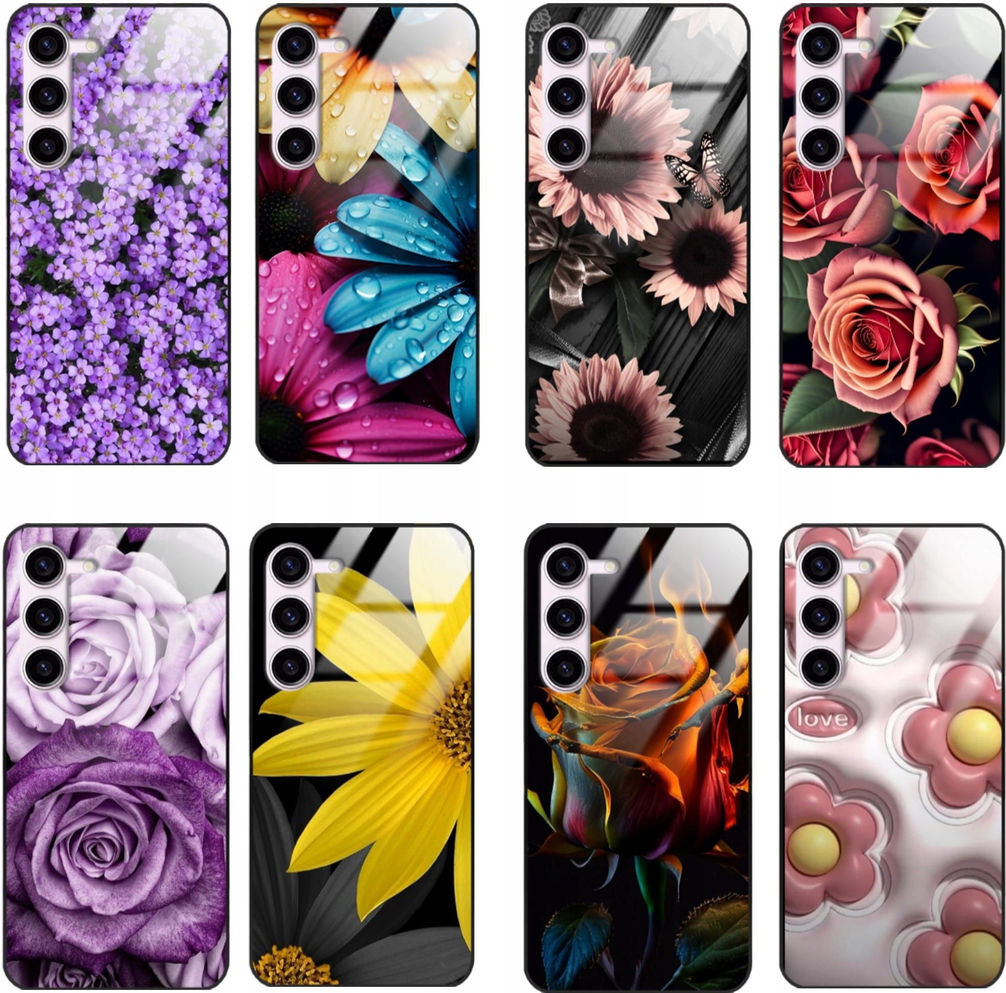 Leo Etui Kwiaty Flowers Love D R Ne Case Obudowa Akryl Do Galaxy A