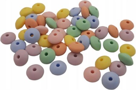 Koraliki Handmade Okrągłe Pastelowe 50Sztuk 12760 - zdjęcie 2