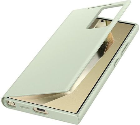 Samsung Smart View Wallet Case do Galaxy S24 Ultra Jasnozielony (EF-ZS928CGEGWW) - zdjęcie 3