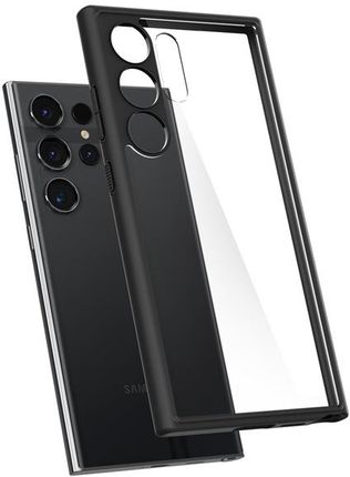 Spigen Etui Ultra Hybrid Matte Black Do Galaxy S24 Ultra 5G - zdjęcie 4