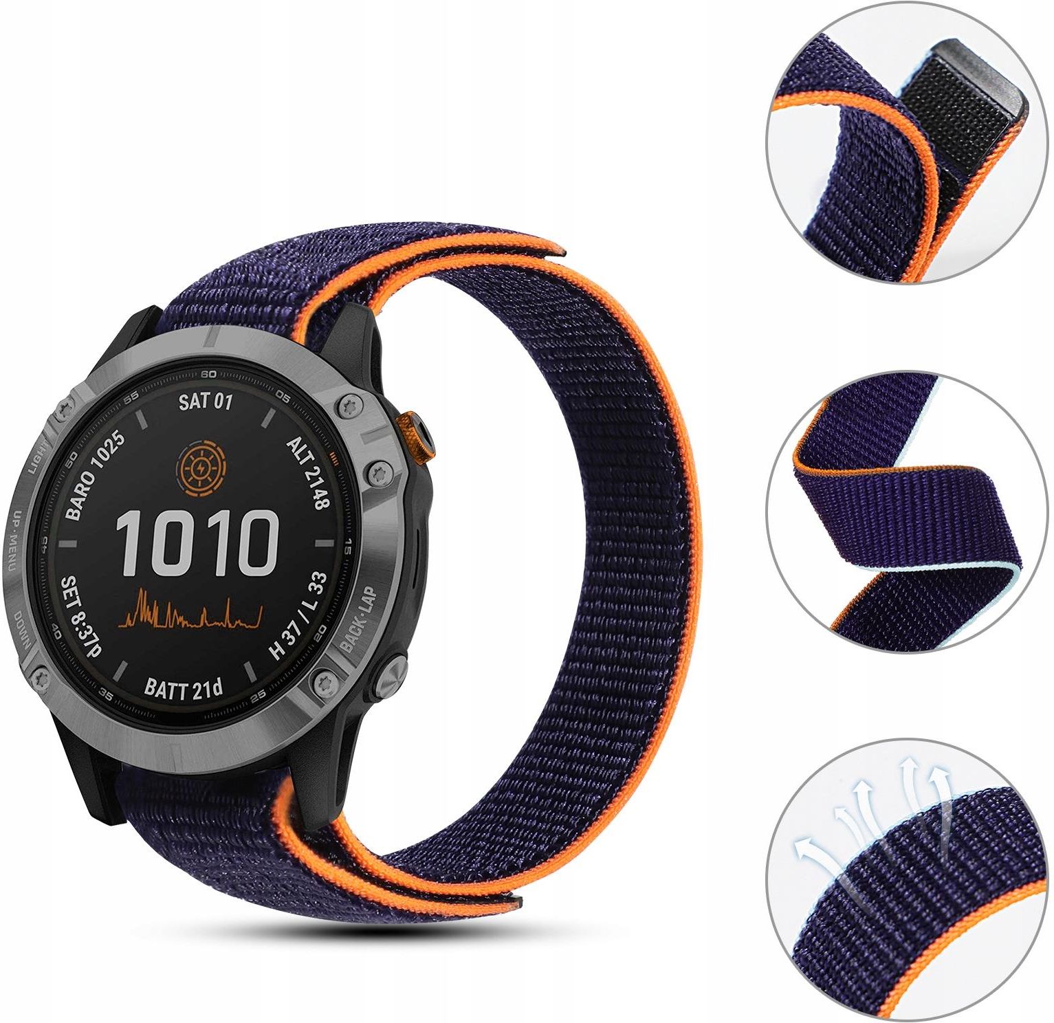 Yivo Pasek Do Garmin Fenix 3 3Hr 5X 6X 7X Pro Plus 26Mm 1118424725