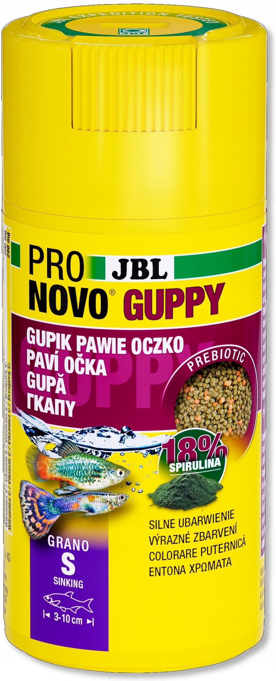 Jbl Pronovo Guppy Grano S 250Ml Click 3116200 Ceny I Opinie Ceneo Pl