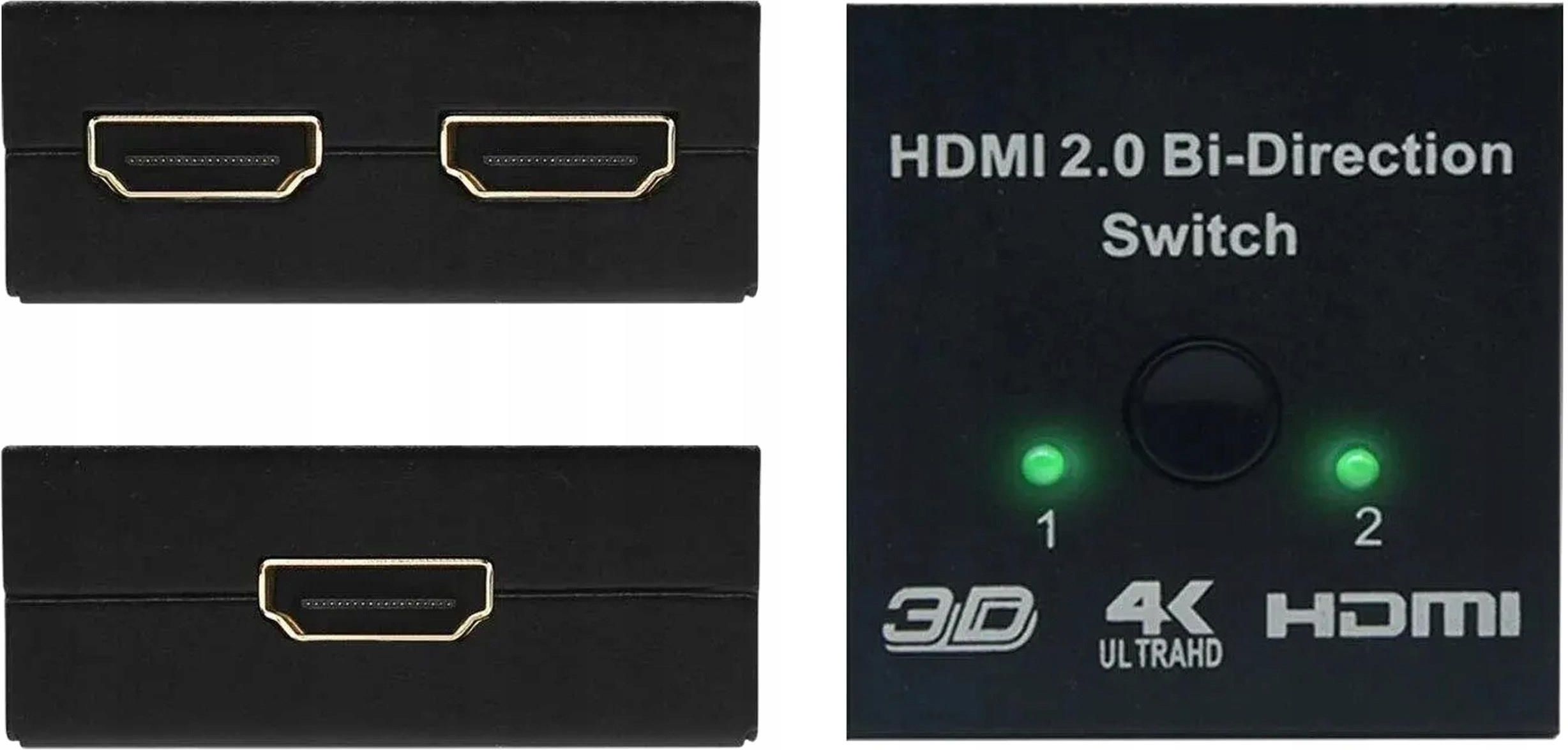 Wireway Dwukierunkowy Switch Prze Cznik Hdmi X X K D