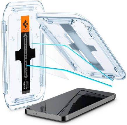 Spigen Szkło Hartowane Glas.Tr Ez Fit 2-Pack Do Samsung Galaxy S24+ - zdjęcie 4