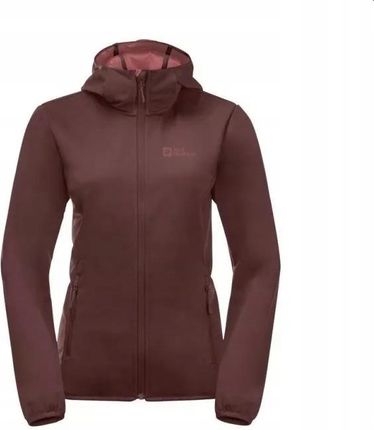 DAMSKA KURTKA SOFTSHELLOWA JACK WOLFSKIN Z KAPTUREM WODOODPORNA S - zdjęcie 3